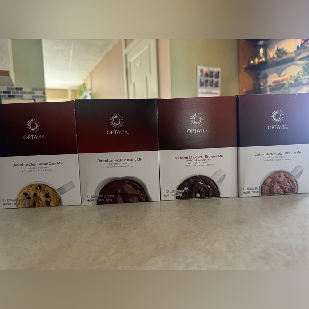 Optavia Dessert Mix Variety Pack - Brown